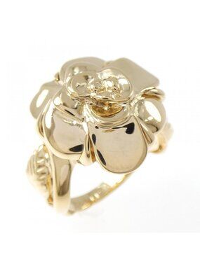 Chanel Camellia Ring Gold